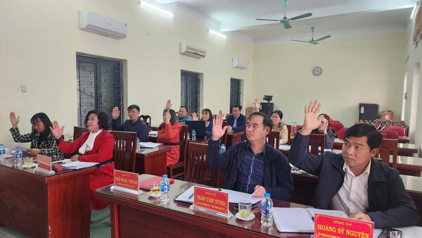 Hội nghị hiệp thương lần thứ hai lập danh sách sơ bộ những người ứng cử đại biểu HĐND xã Tân Thành nhiệm kỳ 2026 -2031