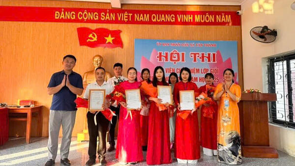 Xã Tân Thành tổ chức Hội thi Giáo viên chủ nhiệm lớp giỏi cấp THCS năm học 2025-2026