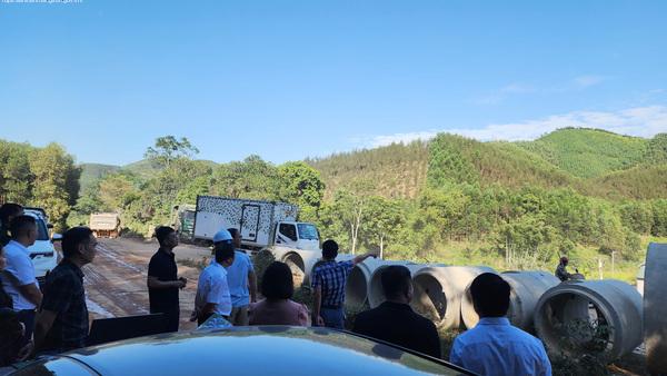 Lãnh đạo sở Công thương kiểm tra, đánh giá Dự án Cụm công nghiệp Tân Thành 3