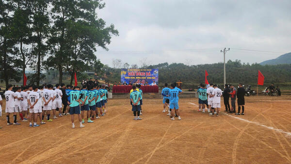 Khai mạc giải bóng đá mừng Đảng – mừng Xuân Bính Ngọ 2026