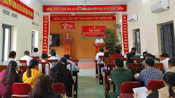 Hội nghị hướng dẫn người ứng cử Đại biểu HĐND Xã Tân Thành Nhiệm Kỳ 2026–2031 vận động bầu cử