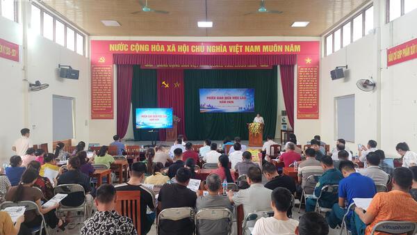 Xã Tân Thành tổ chức phiên giao dịch việc làm năm 2026