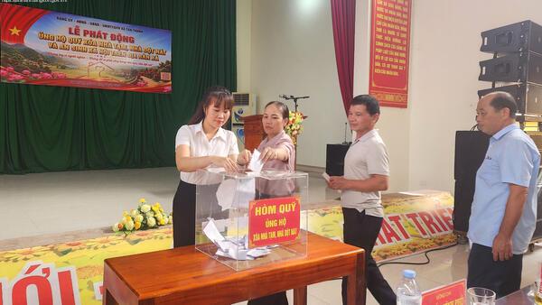 Lễ phát động ủng hộ Quỹ xóa nhà tạm, nhà dột nát và an sinh xã hội