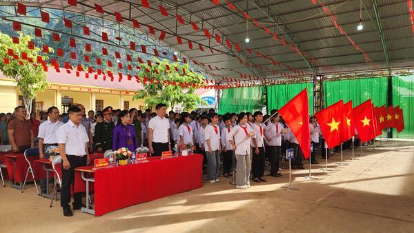 Các trường học trên địa bàn xã Tân Thành tổ chức Lễ khai giảng năm học 2026–2027
